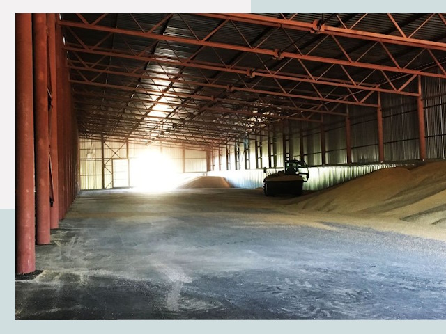 Строительство зернохранилищ в Воркуте