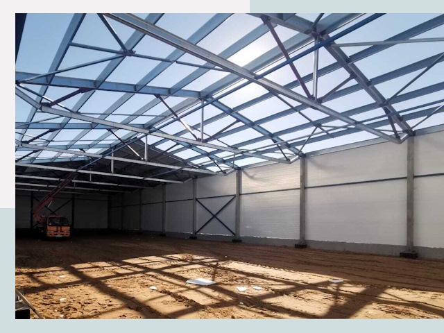 Строительство сенохранилищ в Воркуте