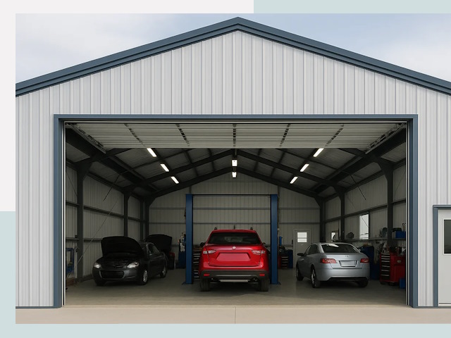 Ангары из сэндвич панелей от 617 руб. в Воркута