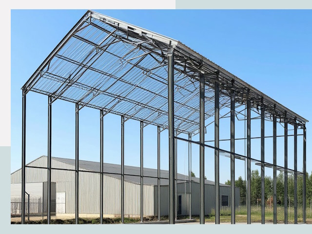 Прямо стенные ангары от СтальСтрой-Врк по цене 617 руб.