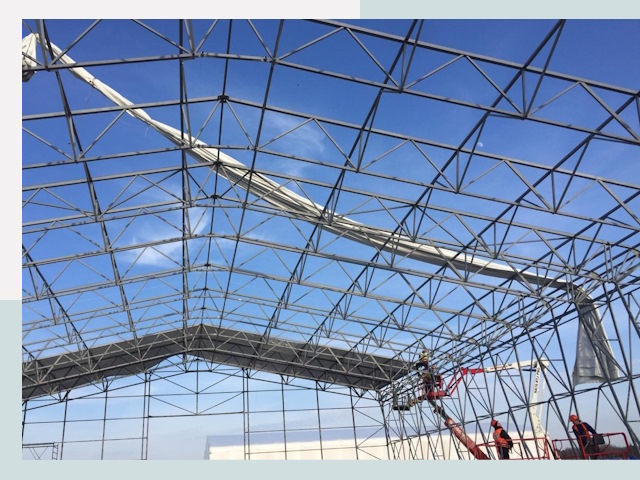 Шатровые ангары от 617 руб. в Воркуте и Республике Коми