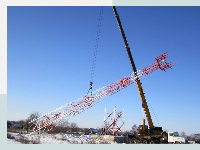 Строительство башен связи в Воркуте от 617 руб.