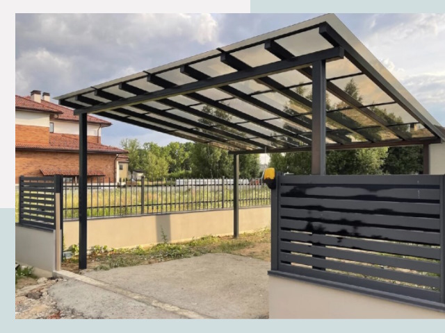 Металлические навесы в Воркута от 617 руб. за м²