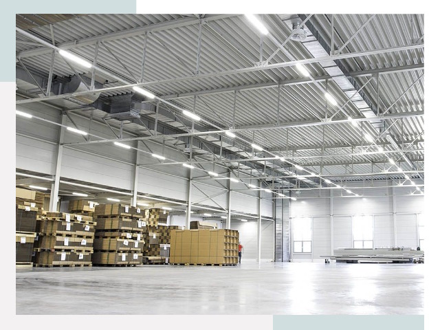 Освещение ангаров в Воркуте