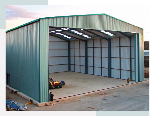 Строительство ангаров в Воркуте