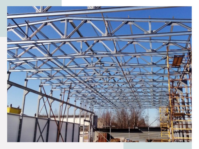 Металлокаркасы для складов в Воркуте